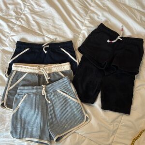 Bundle of 5 Pairs of Cotton On Kids & Cat & Jack Toddler Shorts